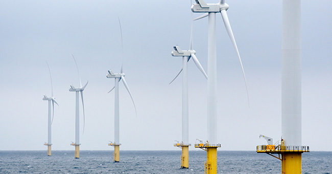 Luchterduinen offshore wind farm (photo)